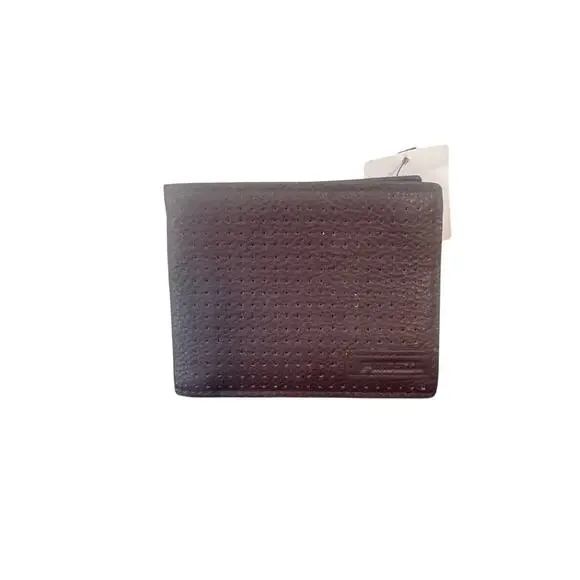 Fossil dark brown leather walle