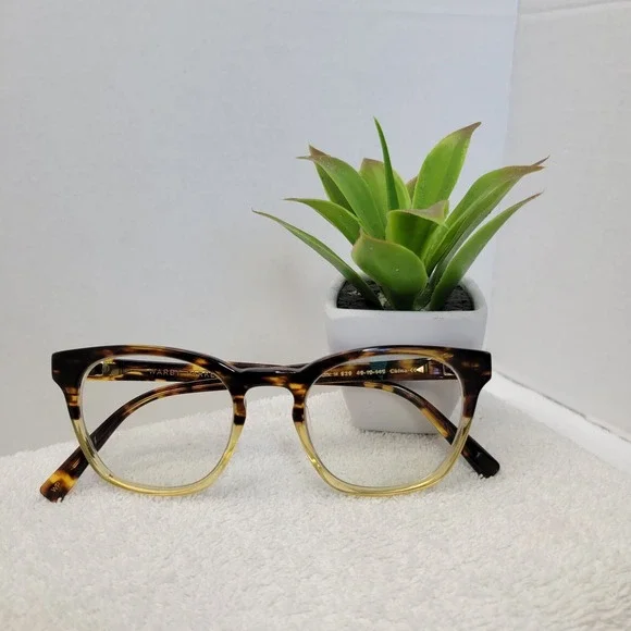 Warby Parker Felix M 929 **FRAME ONLY**Two Tone Tortoise Square Eyeglass Frame