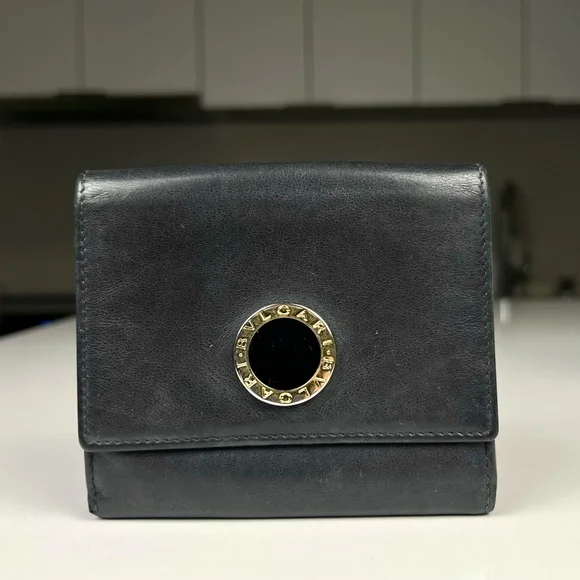 Bulgari Leather Wallet