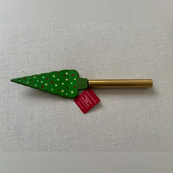 WILLIAMS SONOMA CHRISTMAS TREE PIE SERVER