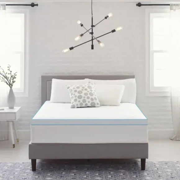 Sealy Microfiber Twin XL Mattress Topper Cover White
