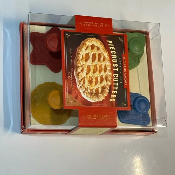 Williams Sonoma Pie Crust Cutters Set of 4