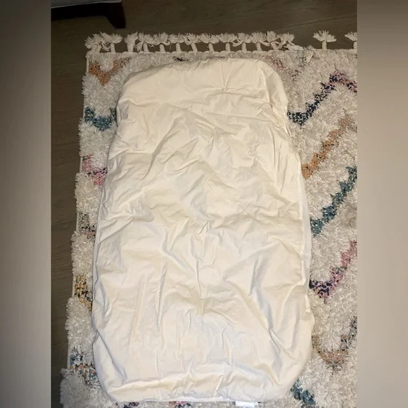 Perfectly cozy crib mattress pad