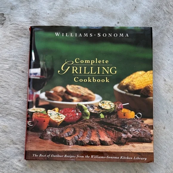 Williams Sonoma Grilling Cookbook Hardcover
