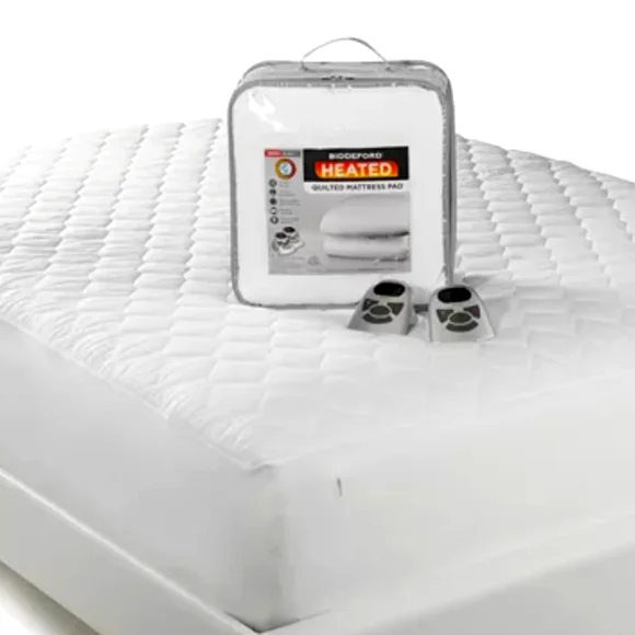 Biddeford Quilted Heated electric mattress pad