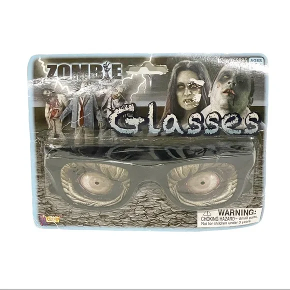 Zombie Glasses Kid Adult‎ Halloween Costume Dressup Play Fun New NWT