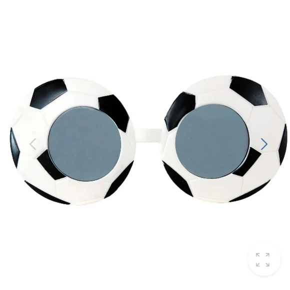 🆕 Amscan Soccer Ball Glasses, Standard, Ages: 14+, NIP