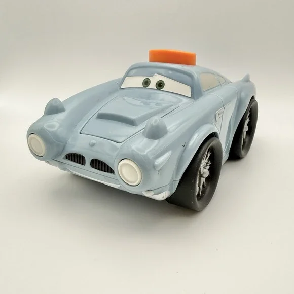 Disney Pixar Cars Finn McMissile Talking Lights 2010 Fisher-Price Mattel Works!