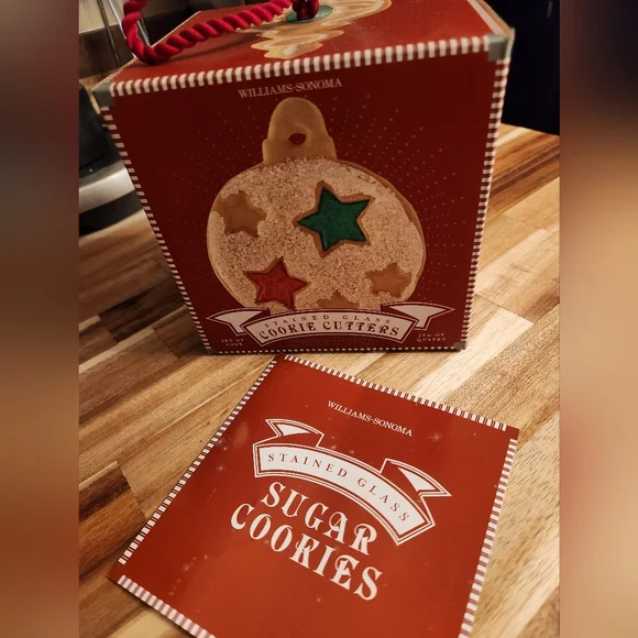 Williams Sonoma Stained Glass Cookie Cutters