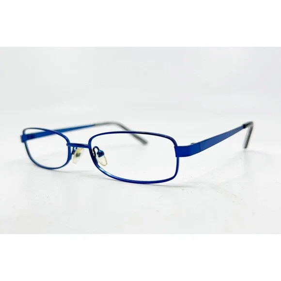 Jennifer Eyeglasses Kids Blue Rectangular Metal Frame 52-16-135