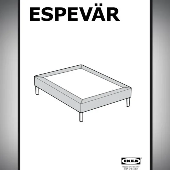 NWT IKEA Espevar Full size mattress cover