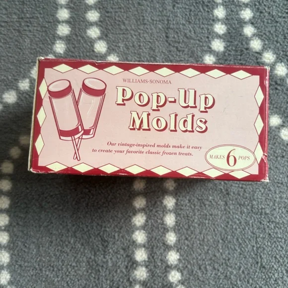 Williams Sonoma - Pop-up Molds for frozen pops