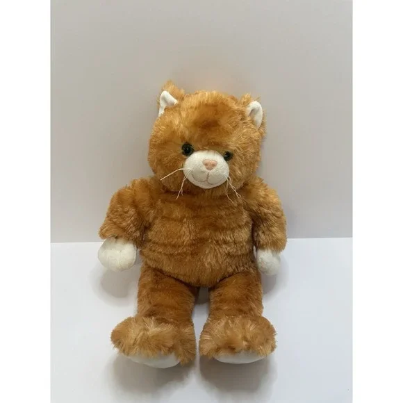 Vintage Build-A-Bear Workshop Orange‎ Striped Tabby Cat Plush