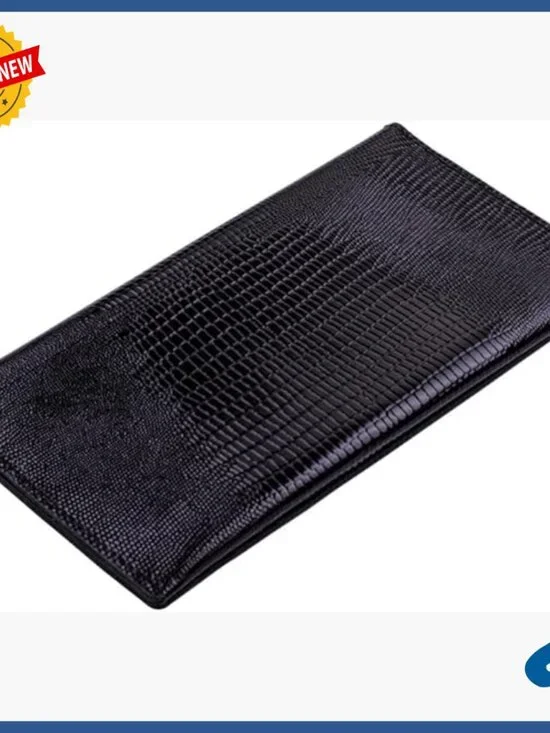 Genuine Leather Bifold Wallet Holds 4 Cards Coin Pocket Slim Travel