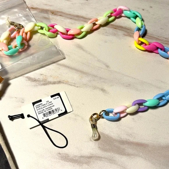 Kids Cable Link eyeglasses chain NWT