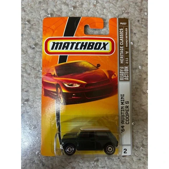 Matchbox Heritage Classics '64‎ Austin Mini Cooper S Diecast Car NIB
