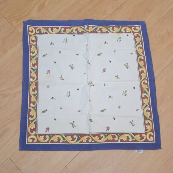Williams Sonoma Sicily Cloth Napkin 6PCS Used*