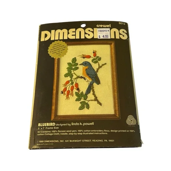 New- Dimensions Crewel 