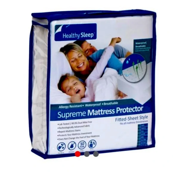 Healthy Sleep Brand Queen Mattress Protector
