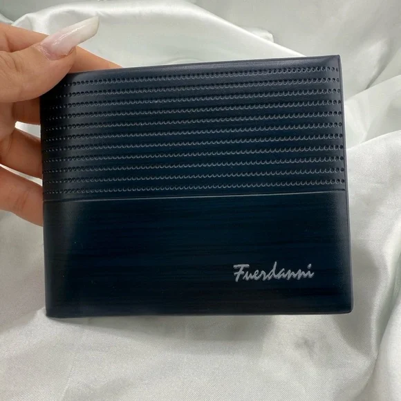 Sleek Black men Leather Wallet