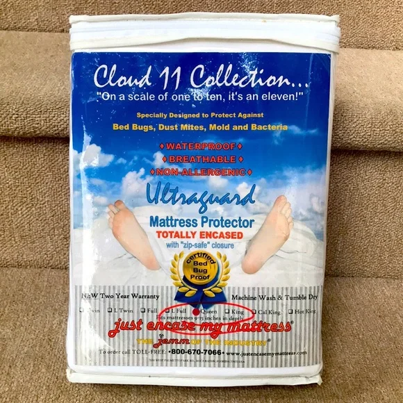 Queen size Ultraguard Mattress Encasement
