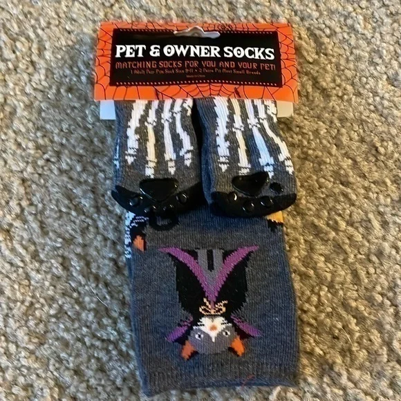 Halloween Pet & Owner Matching Socks