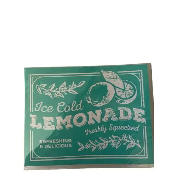 NWT‎ Chalk Couture 8.5 x 11 Lemon Stand Reusable Transfer