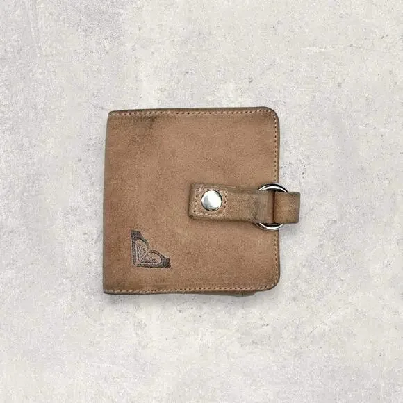 Vintage Quiksilver Brown Leather Wallet