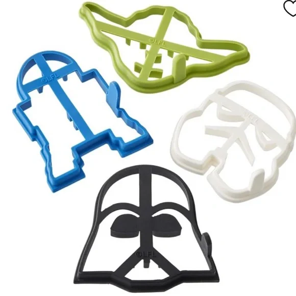 Williams Sonoma Star Wars pancake molds like new!