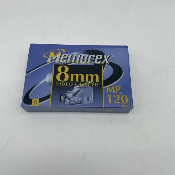MEMOREX 8mm MP 120 Camcorder Video Cassette