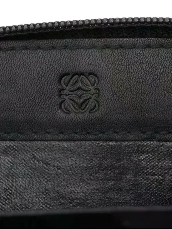 Loewe Black Leather Coin Purse