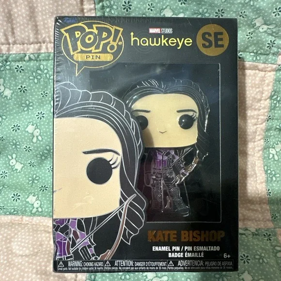 New Funko Pop Pin Marvel Kate Bishop from Hawkeye SE ~ Enamel Pin‎ -