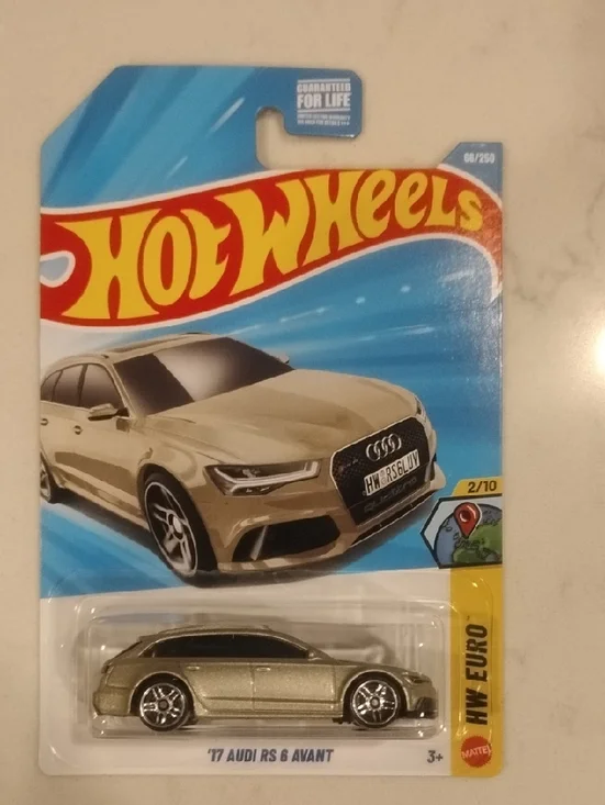 Mattel Hot Wheels '17 Audi RS 6 Avant - Gold