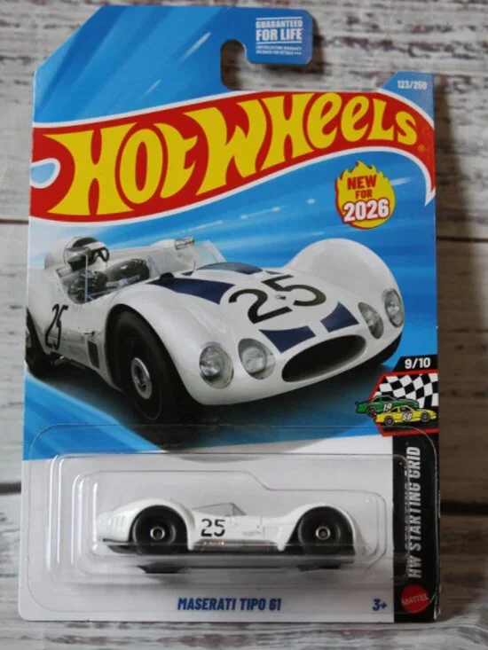 2026 Hot Wheels Maserati Tipo 61 123/250- HW Starting Grid 9/10