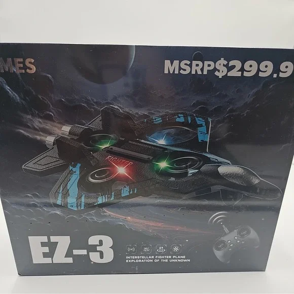 DMES Remote Control Fighter Jet Drone -‎ Complete Aerial Stunt Plane