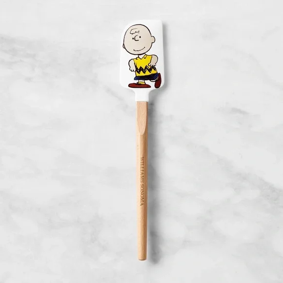 Williams Sonoma Peanuts Medium Wooden Spatula BNWT