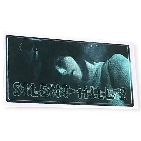 Sony PlayStation 2 PS2 Silent Hill 2 Angela Vintage VTG Memory Card Sticker