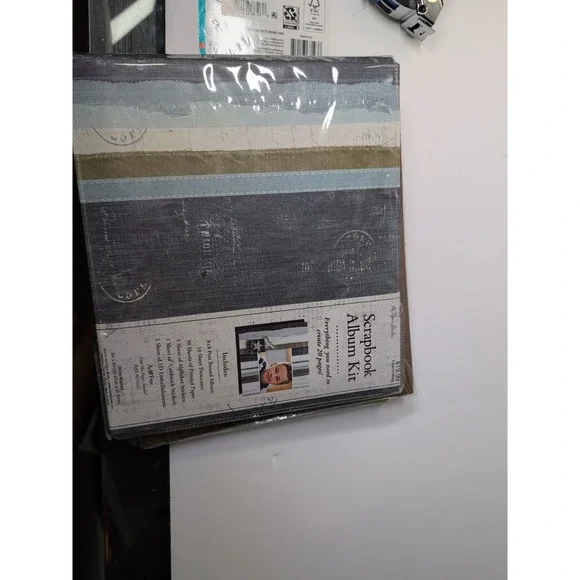 The Paper‎ Studio & Tapestry 8x8 Bound Scrapbook Albums With Sheets & Stickers