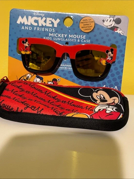 New kids sunglasses 100% UV, impact resistant.