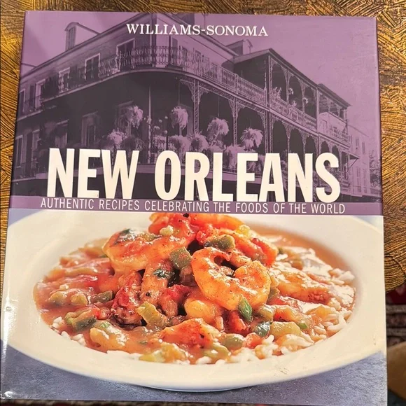 Williams Sonoma Purple New Orleans Cuisine Cookbook