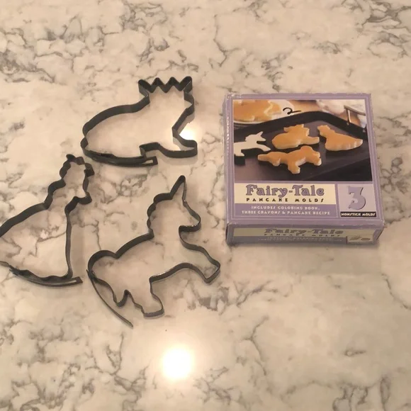 Williams Sonoma l Fairy Tale Pancake Molds Set of 3