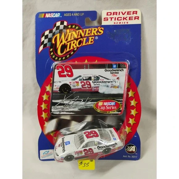 Car 1:64 Diecast NASCAR Kevin Harvick Rookie of the Year‎ 2001 Chevy Goodwrench