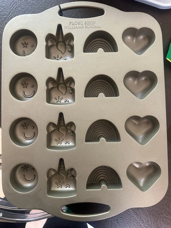Williams Sonoma Flour Shop Mini Novelty Baking Pan -