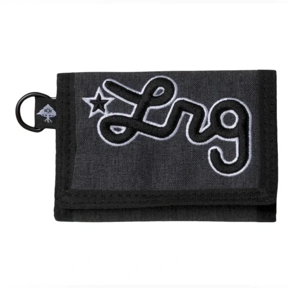 LRG WALLET FRAMEWORK TRIFOLD VELCRO WALLET / COLOR: GRAY