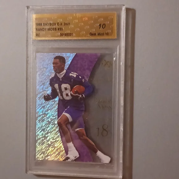 1998 Skybox E-Z 2001 Randy Moss #55 RC Sports Card