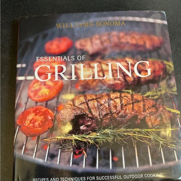 Williams Sonoma Red Essentials of Grilling Book