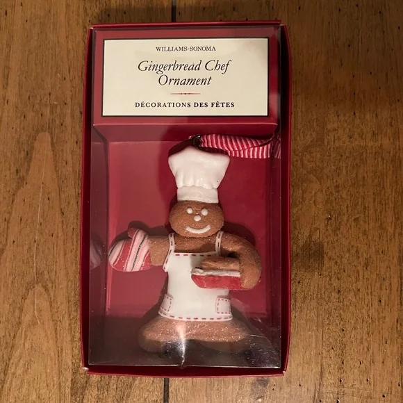 Williams-Sonoma Gingerbread Chef Ornament