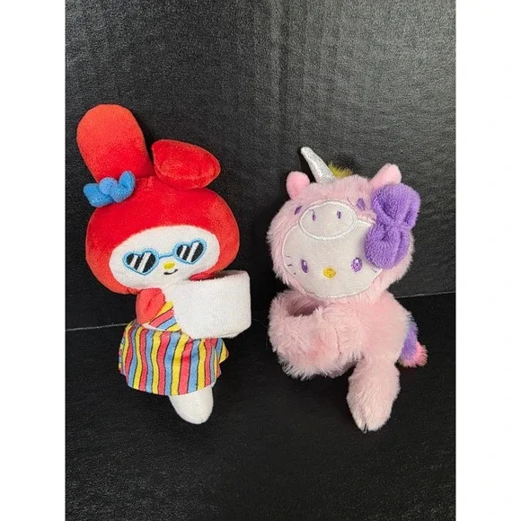 Sanrio‎ My Melody Sunglasses & Hello Kitty Unicorn Costume Plush Cutie Cuff Set