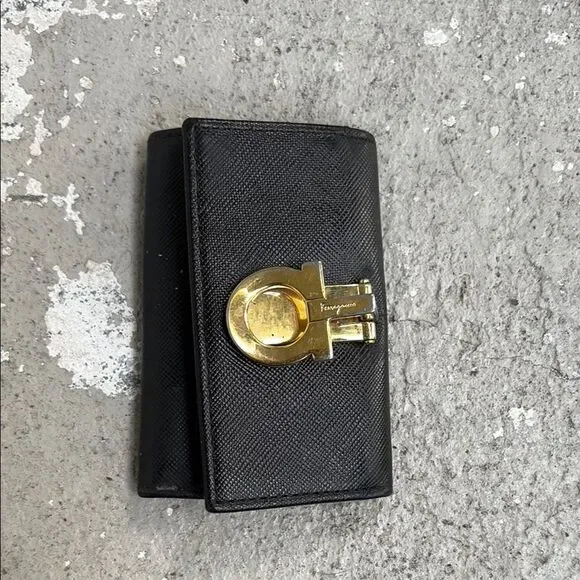 Vintage Ferragamo key holder and money clip