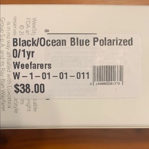WeeFarers®️ Black Wayfarer Sunglasses